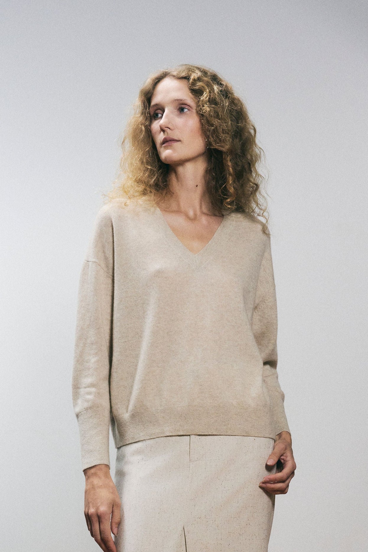Salvia V-neck sweater