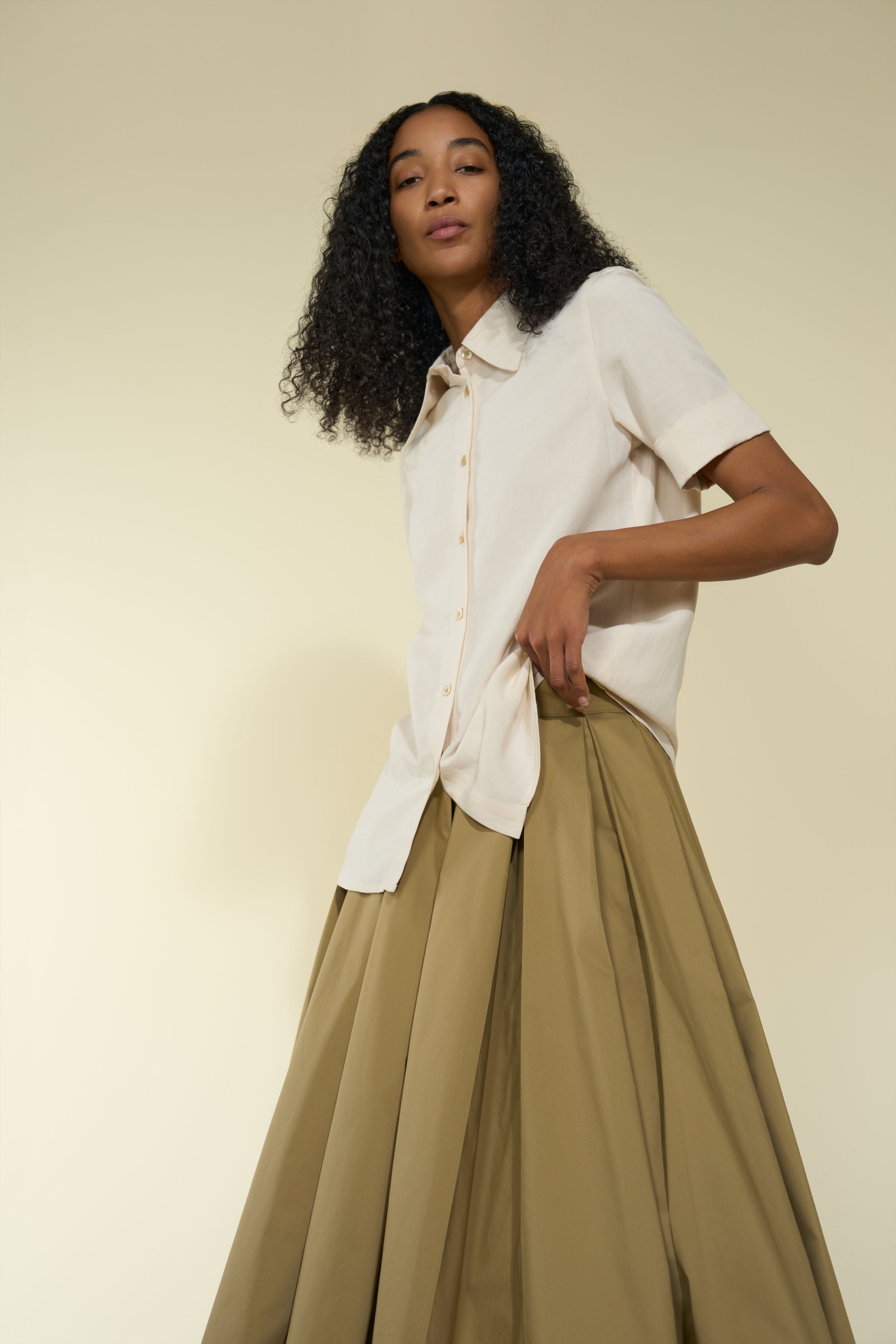 Lightweight Palofierro Skirt | Japanese Cotton – Stathe
